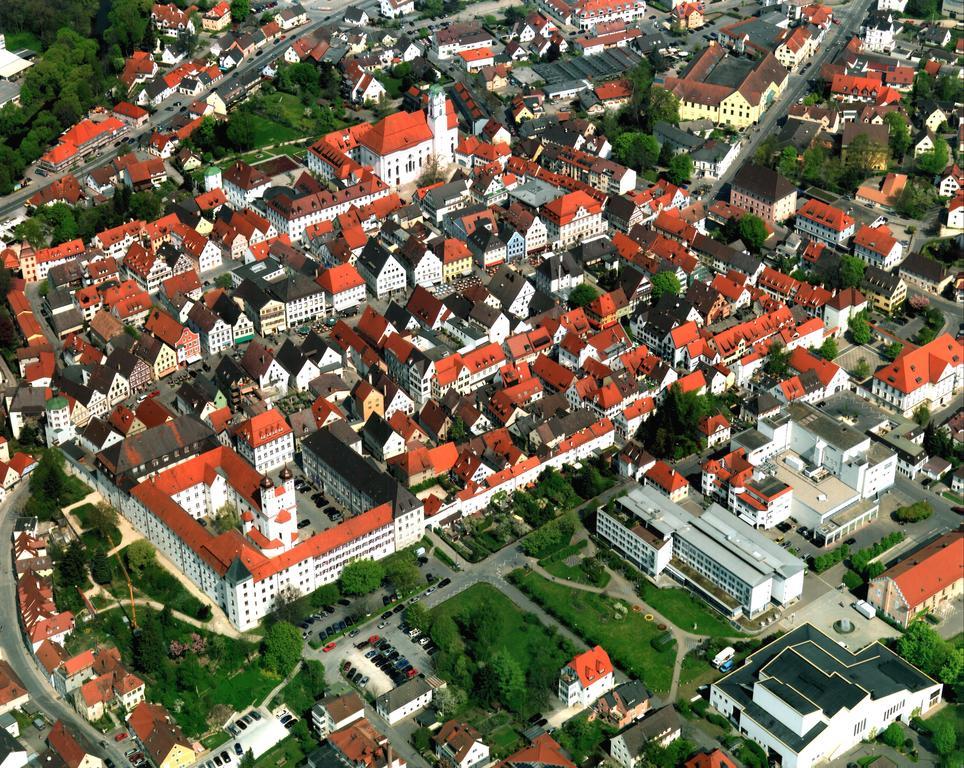 Brauereigasthof Zur Muenz Seit 1586 Günzburg Exteriör bild